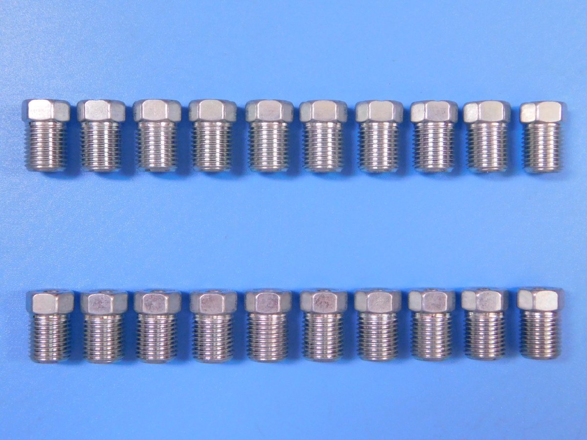 【フレアナット20個・M10×1.0】※ ブレーキパイプ制作に! 日産 スバル ホンダ 三菱.いすゞ スズキ ダイハツ拍卖