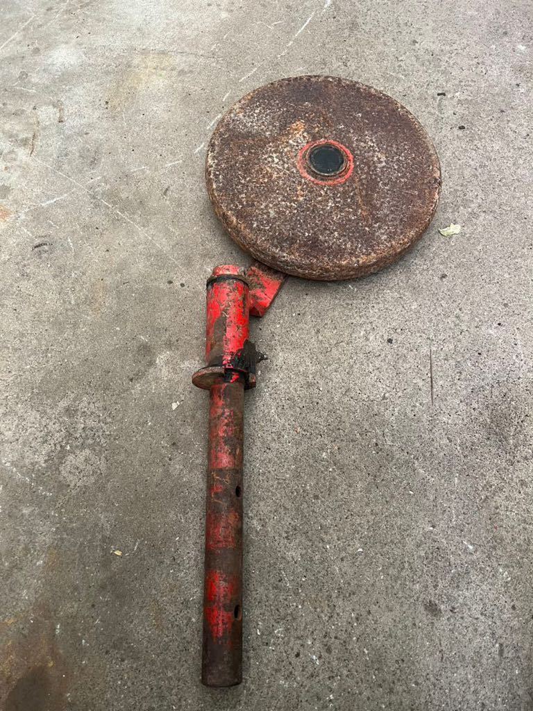 トラクター 部品パーツ 尾輪 イセキ クボタ ヤンマー 三菱 適合機種不明 寸法にてご確認拍卖