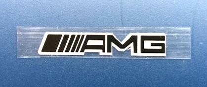 数量限定セール品 ///AMG 黒系ロゴ ミニステッカー①拍卖