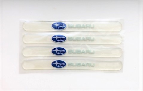 数量限定4枚セット SUBARU ドアミラー、ドアなどの傷防止保護 クリアーシール 厚さ約2mm拍卖