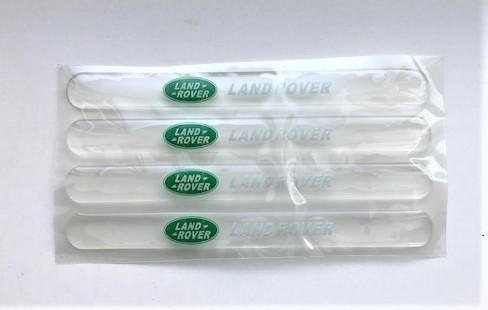 数量限定4枚セット LANDROVER ドアミラー、ドアなどの傷防止保護クリアーシール 厚さ約2mm拍卖