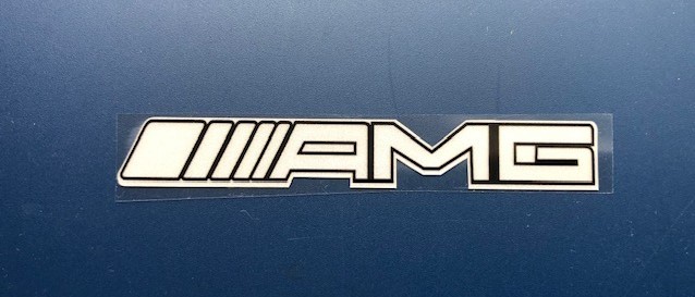数量限定セール品 ///AMG 白系ロゴ ステッカー拍卖