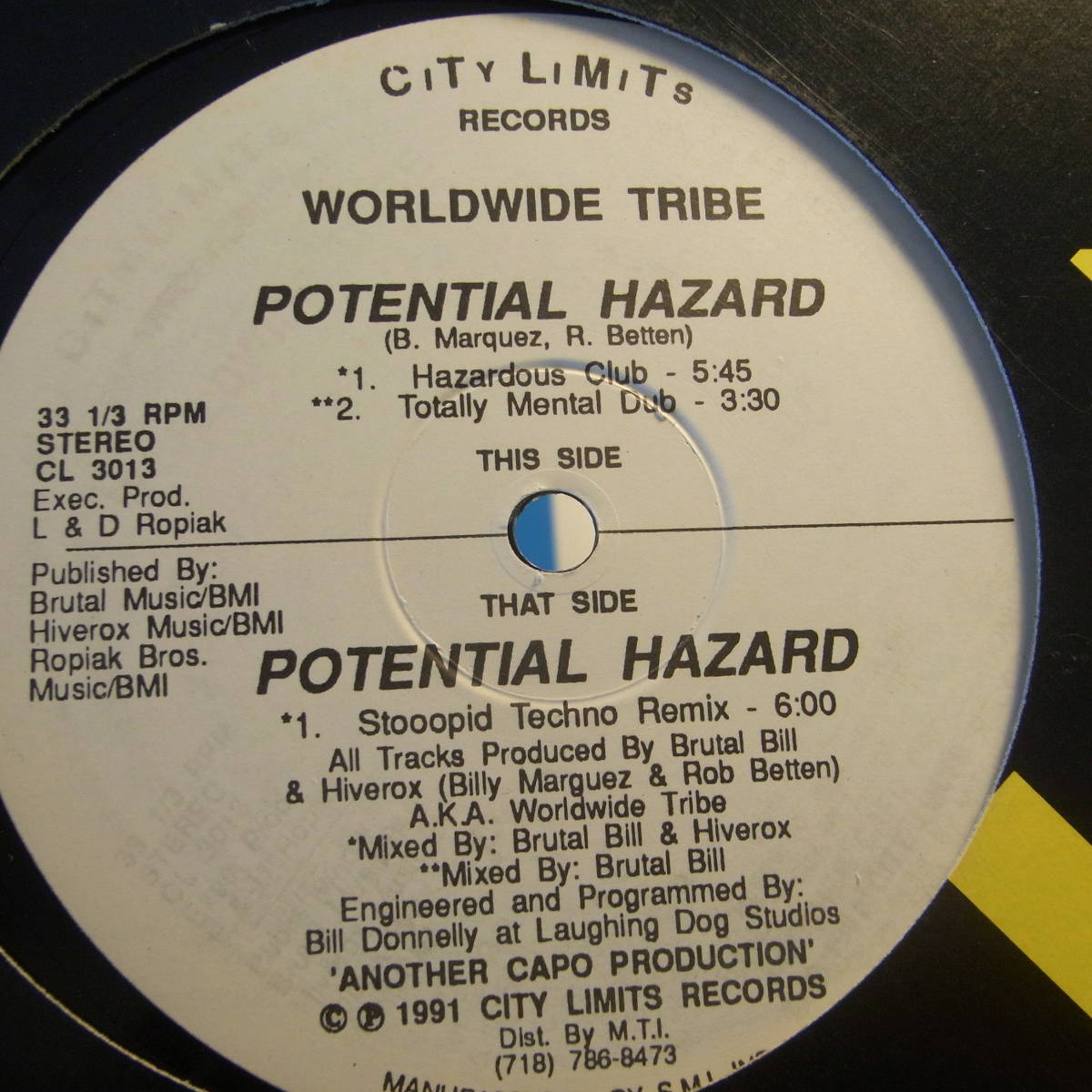 Worldwide Tribe - Potential Hazard拍卖