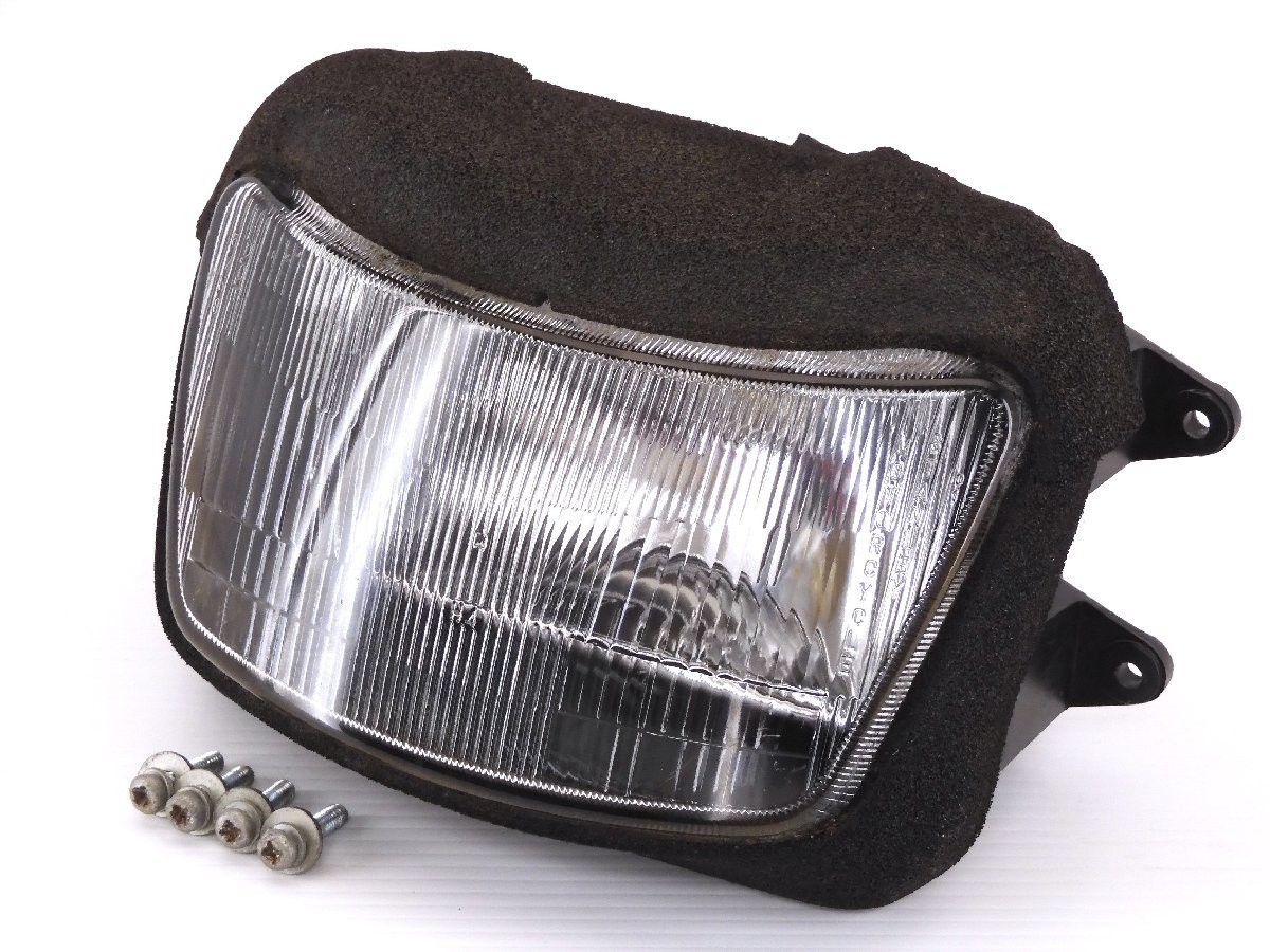 80【評価S】 KLE250 アネーロ LE250A 実動 純正 ヘッドライト 001-5757 STANLEY 12V60 55W 点灯動画有拍卖