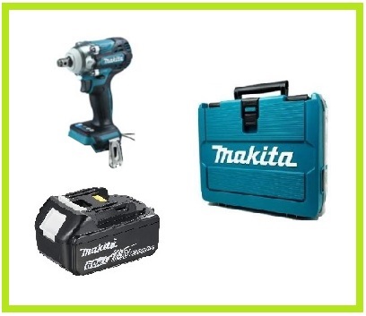 【限定】マキタ 18V 充電式インパクトレンチ TW300DZ+バッテリ(BL1860B)+ケース(140R78-0)【充電器別売】拍卖