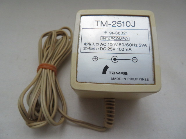AD33176★TAMRA★ACアダプター★TM-2510J★保証付!即決!拍卖