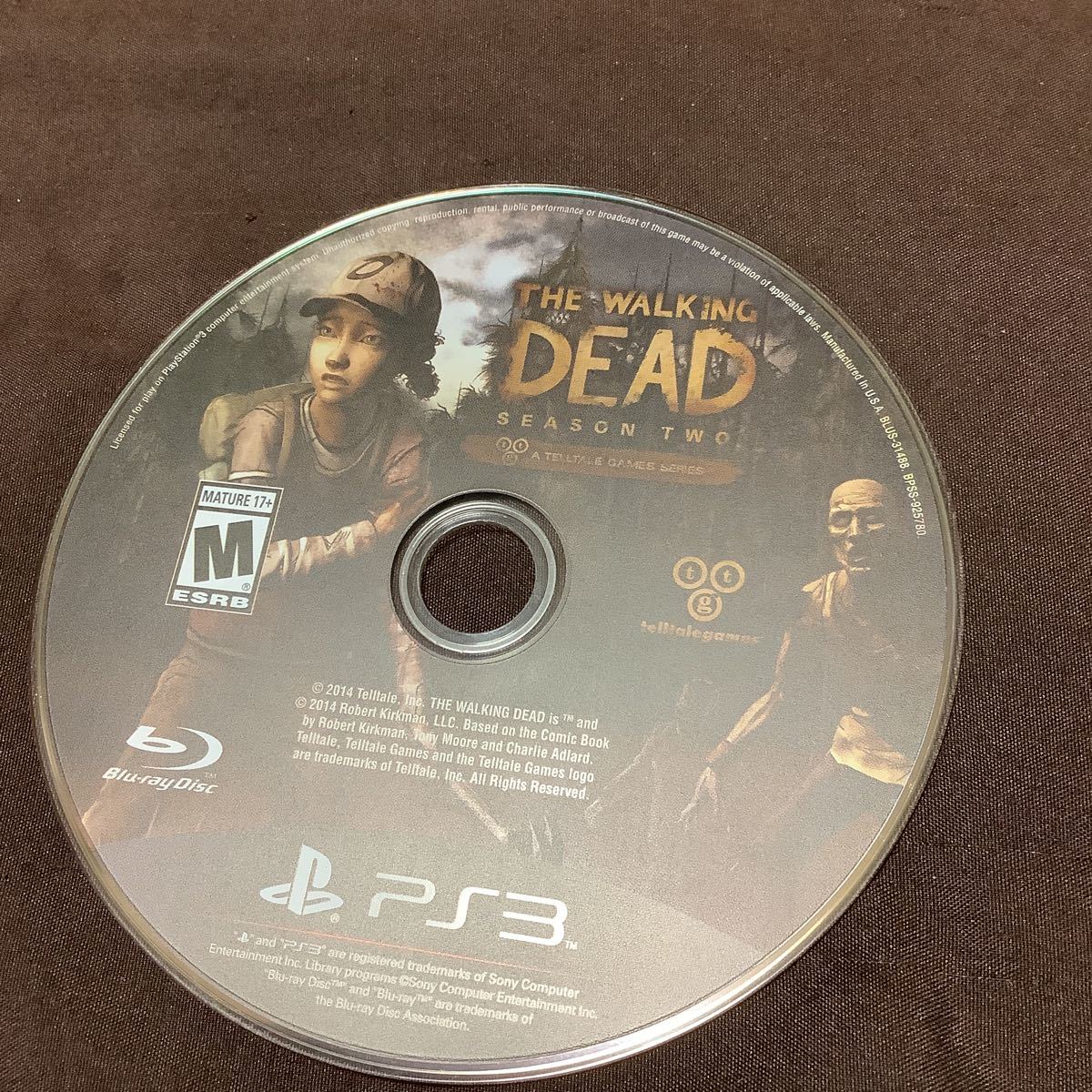 海外版ps3ソフト THE WALKING DEAD SEASON TWO 198 Overseas edition ウォーキングデッド シーズン2 ソフトのみ拍卖