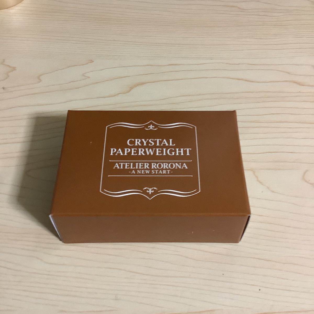 PS3 新・ロロナのアトリエ はじまりの物語~アーランドの錬金術士~ <プレミアムボックス>限定版特典 クリスタルペーパーウエイト 新品拍卖