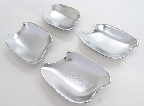 高プロテクト♪ サテンシルバー ドアハンドル カバー プロテクター アウディ Q5 Q5スポーツバック 2.0TFSI 40TDI 45TFSI Sライン FY 系拍卖