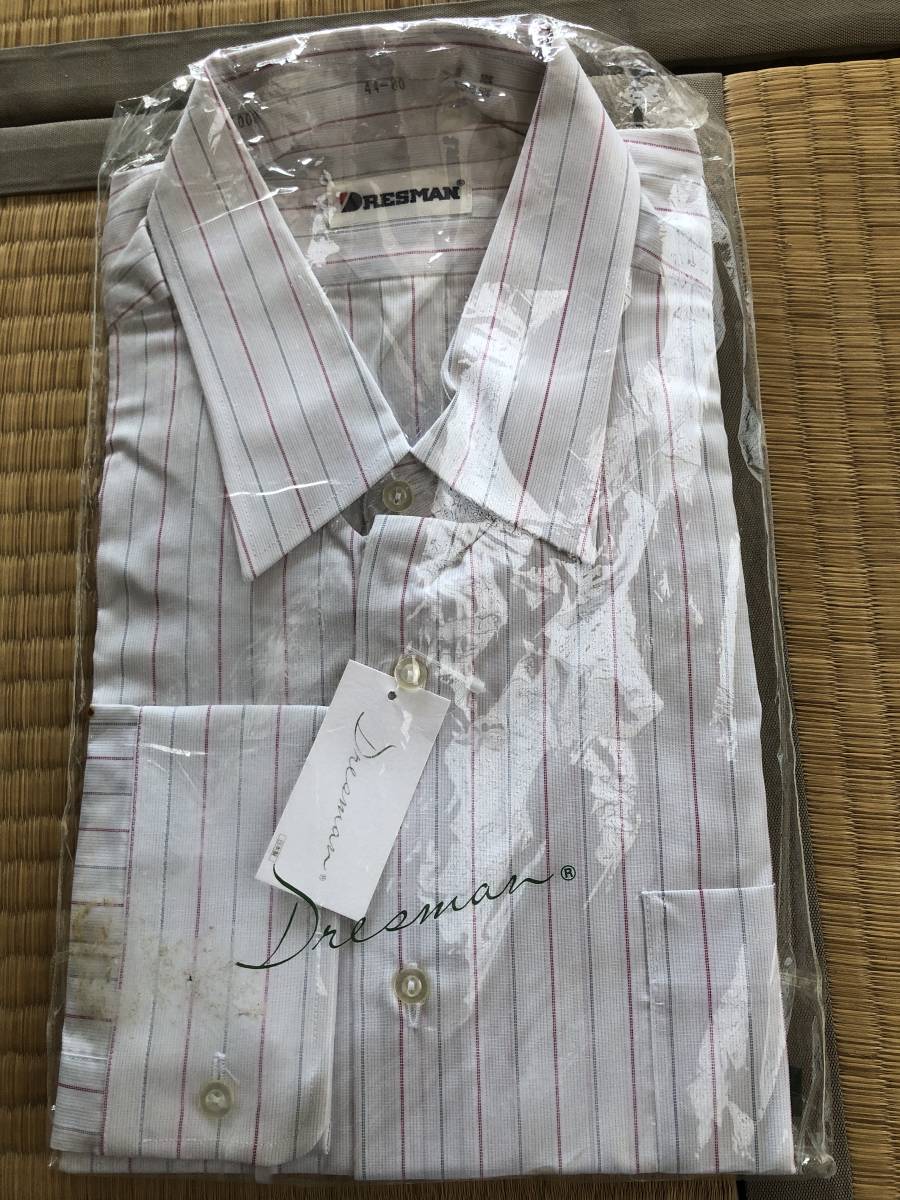 ストライプ柄長袖Yシャツ サイズ44-80拍卖