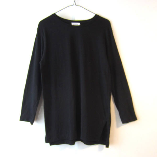 美品 LEPSIM/レプシィム 長袖Tシャツ 黒拍卖