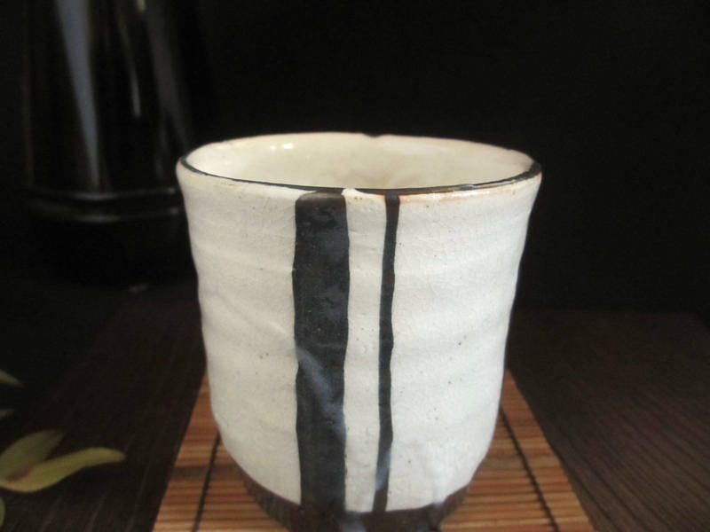 湯呑み 粉引 十草文 湯呑み 早蕨窯 佐藤和次 S-675拍卖