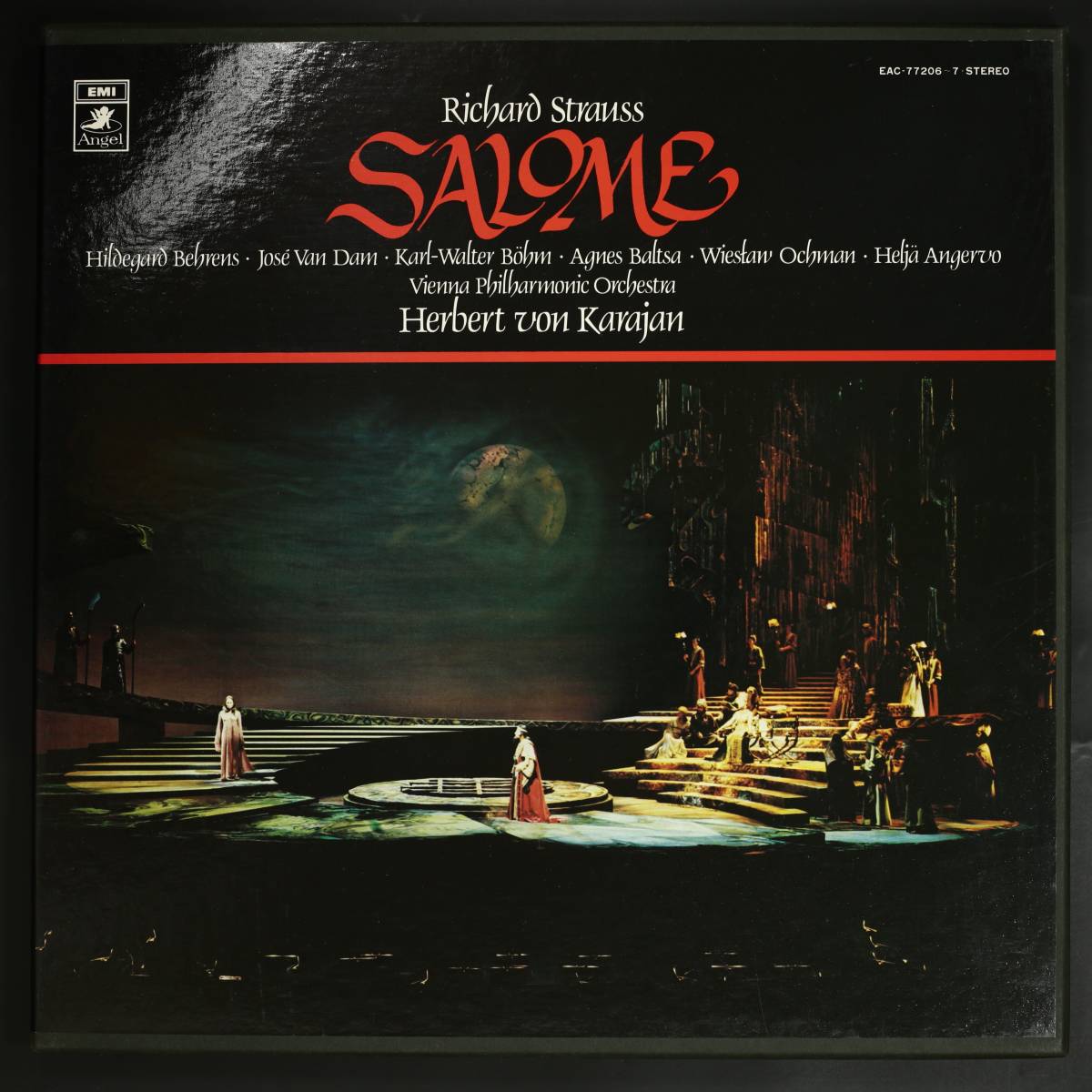 【国内盤LP-BOX】カラヤン,WPh/R.シュトラウス:楽劇 サロメ全曲(並良品,1977,78年録音,ANGEL,Karajan)拍卖