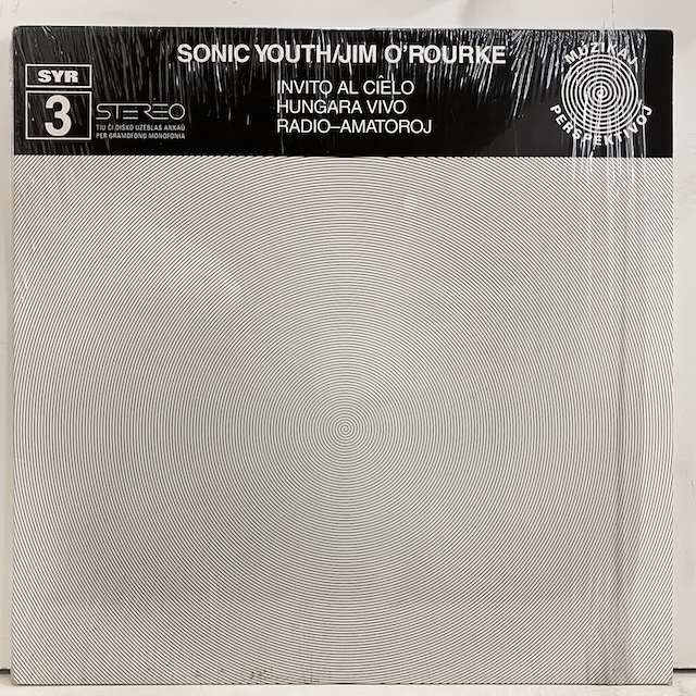 ★即決 ROCK Sonic Youth Jim O'Rourke / Invito Al Cielo syr3 米盤、黒盤 ジム・オルークとソニック・ユース拍卖