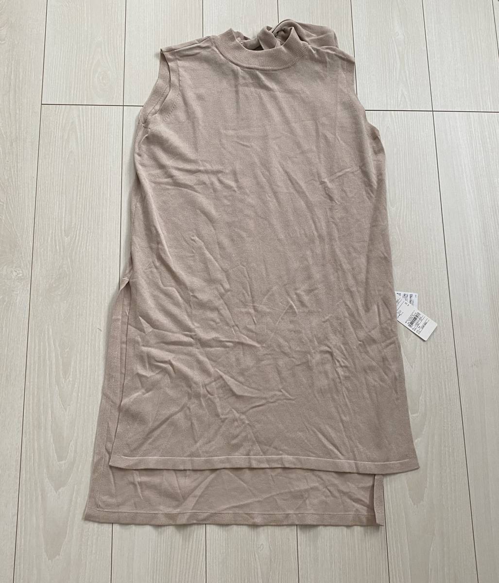 タグ付き/未使用★rienda リエンダ バックリボン Knit TOP ハイネック ニットトップス F★拍卖