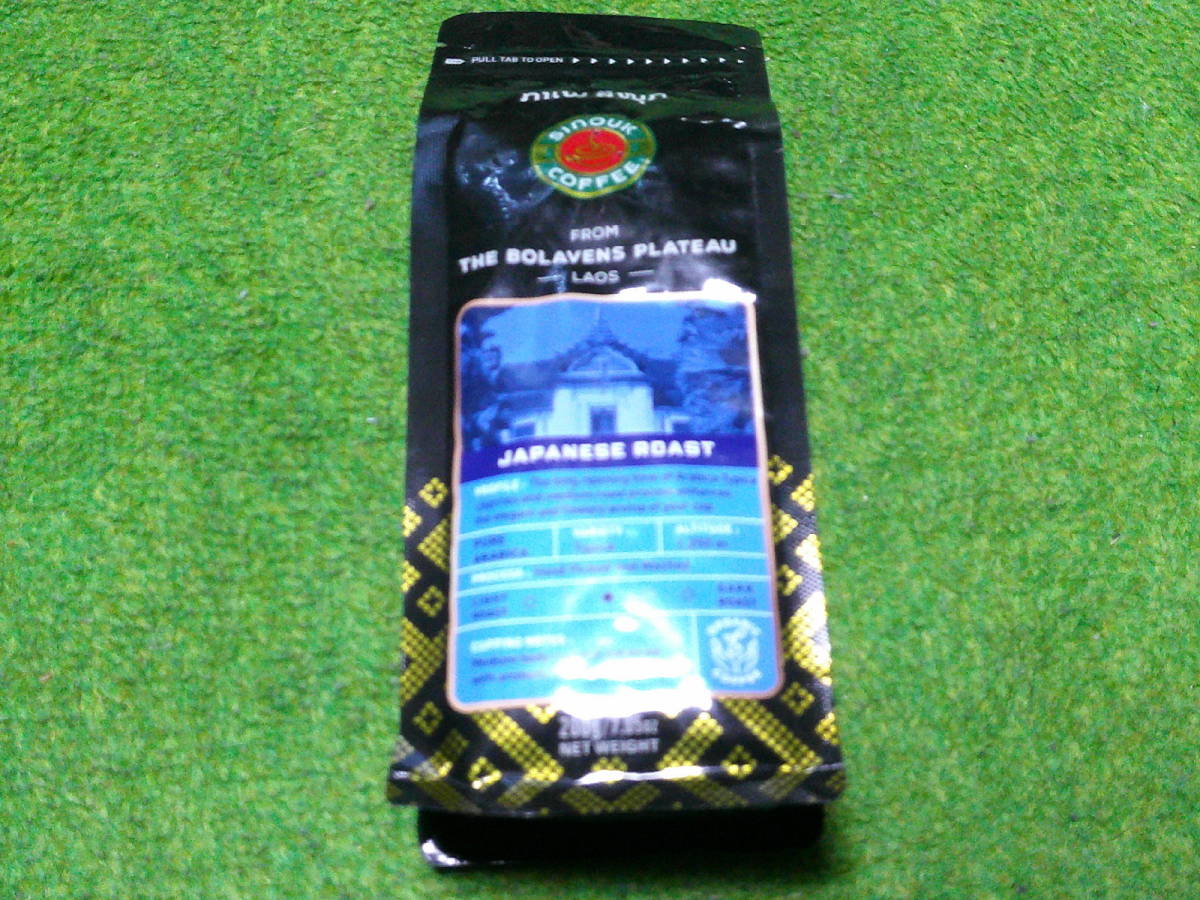 ラオスコーヒー豆200g☆オーガニック☆THE BOLAVENS PLATEAU産 JAPANESE ROAST拍卖