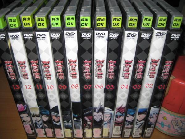 D.Gray-man(ディーグレイマン)1st全13巻DVDSET【レンタル用】拍卖