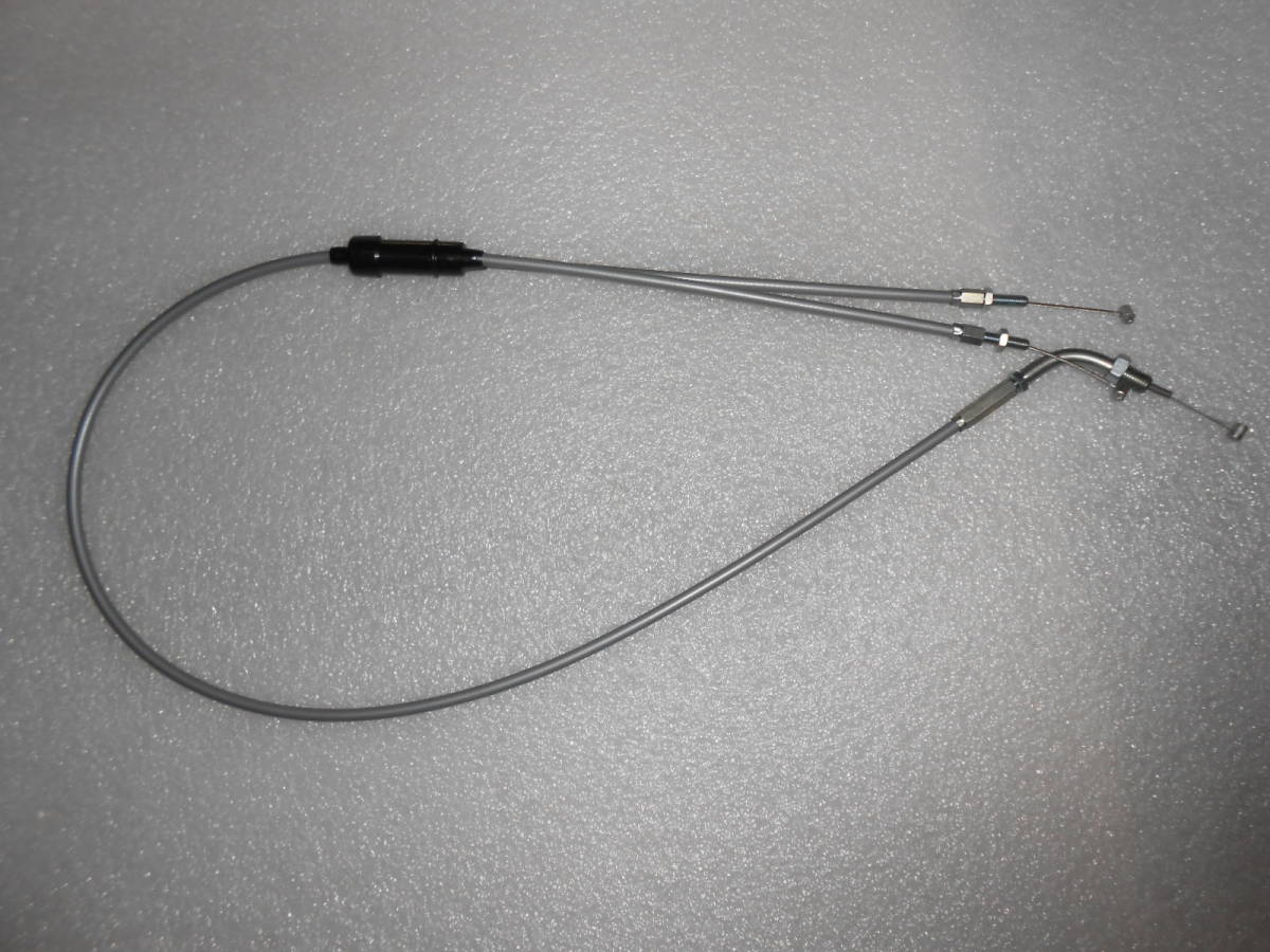 ##ホンダ CL250K/350K 新品ロングスロットルケーブル 15cm長 (グレーケーブル)日本製拍卖