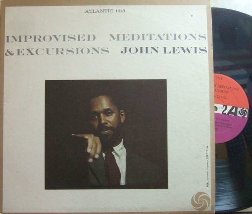 3枚で送料無料【米Atlantic mono】John Lewis/Improvised Meditations & Excursions拍卖