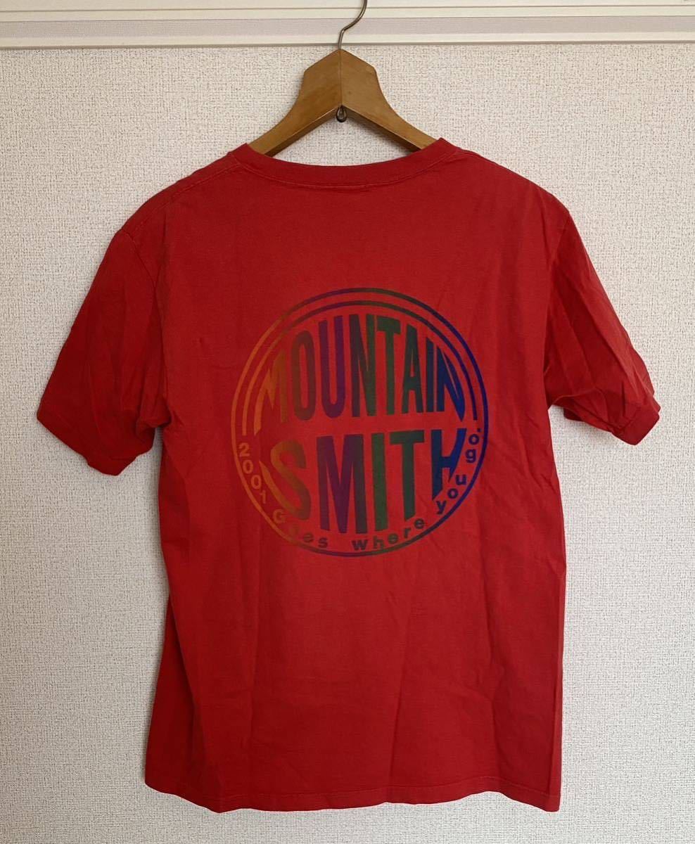 00s マウンテンスミス MOUNTAIN SMITH プリントTシャツ USA製 Beneficial拍卖