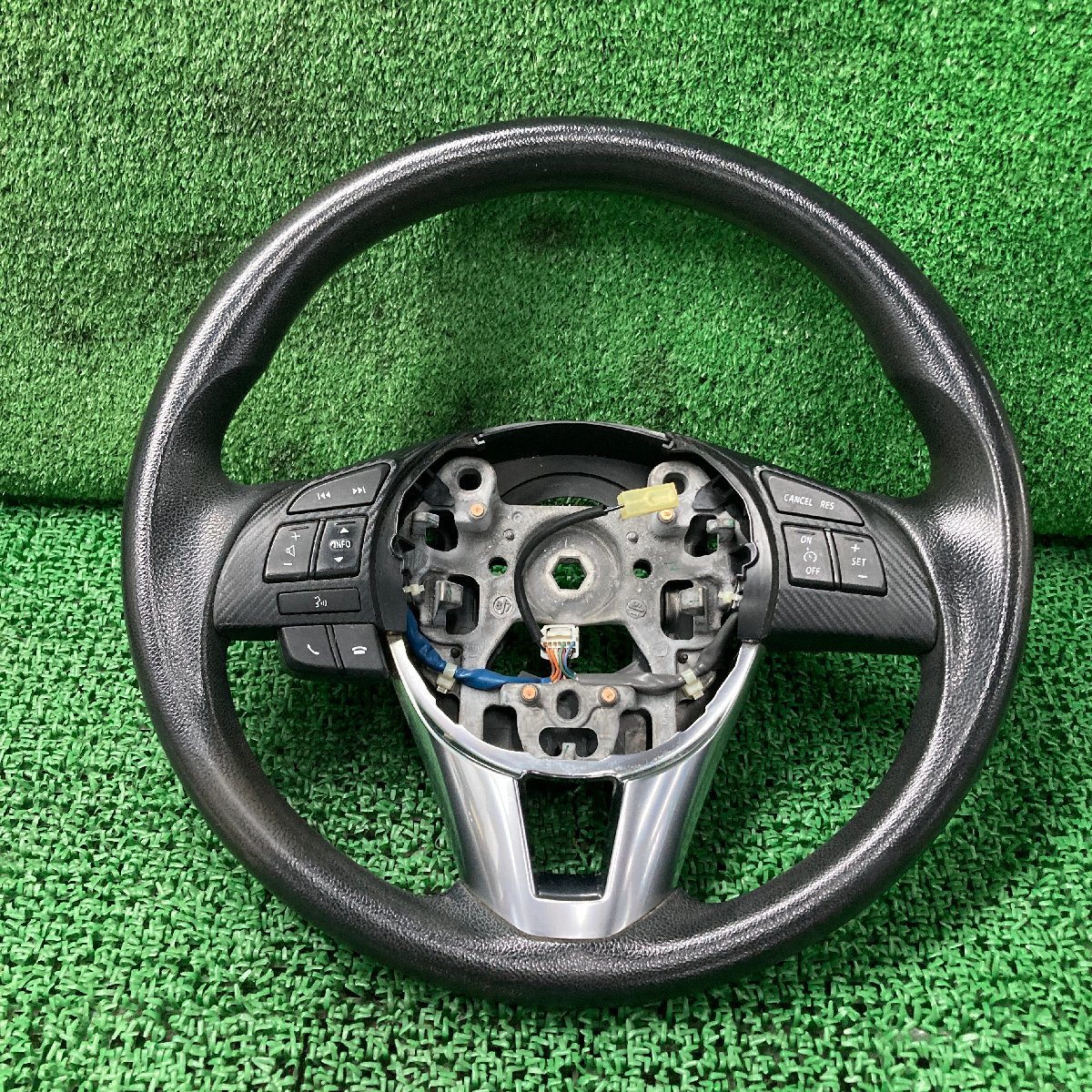 ♪♪デミオ DJ5FS ハンドル ステアリング (W7619)♪♪拍卖