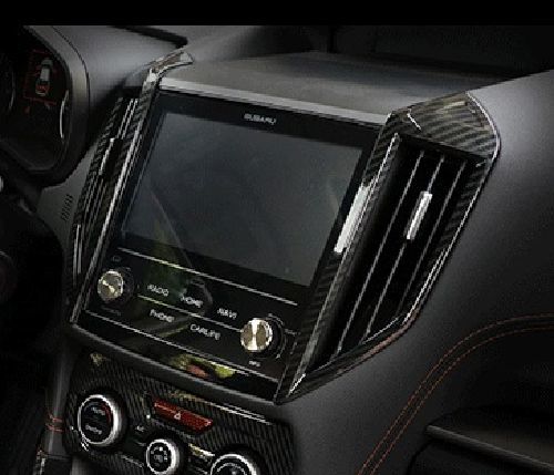 スバル インプレッサ IMPREZA XV エアコン吹き出し口 ドレスアップ カーボンカラー 内装 ドレスアップ カスタム パーツ インテリアパネル 拍卖