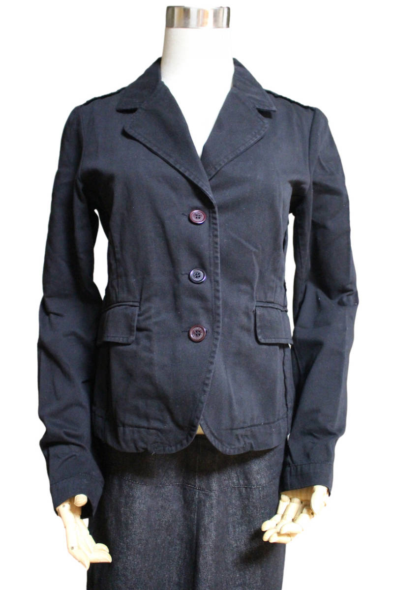 JUICY COUTUREジューシークチュール コットンジャケット ブラックM ブルゾン 美品19080091 ris 拍卖