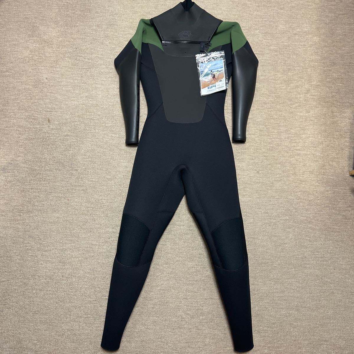 ☆新品未使用☆BEWET ビーウェットウェットスーツ☆裏起毛5×3mm セミドライフルスーツ☆メンズオーダー/168cm 60kgオーダー☆拍卖