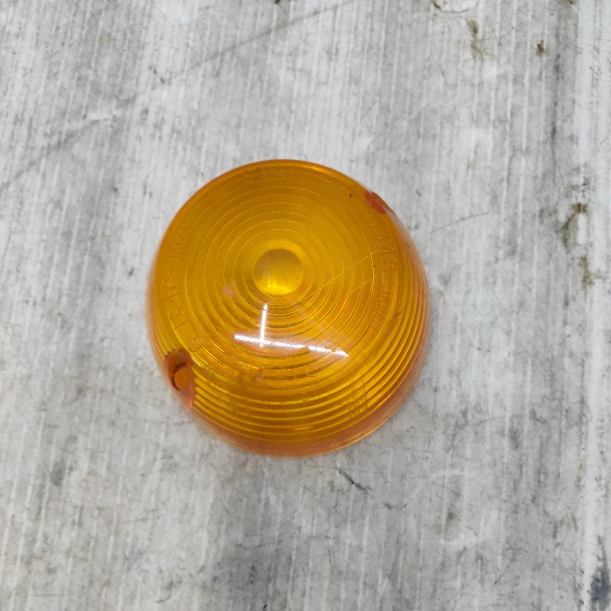 【1015-89】ホンダ純正 スーパーカブC50C70C906V シャリーダックス ウインカーレンズ STANLEY 6・1348 CY50 当時物 ⑩拍卖