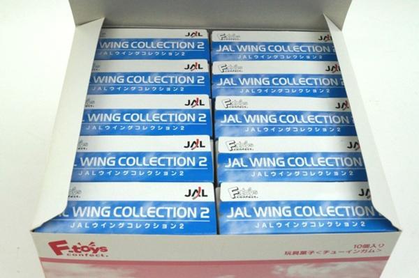 JALウイングコレクション2 10個入り 1BOX 未開封新品拍卖