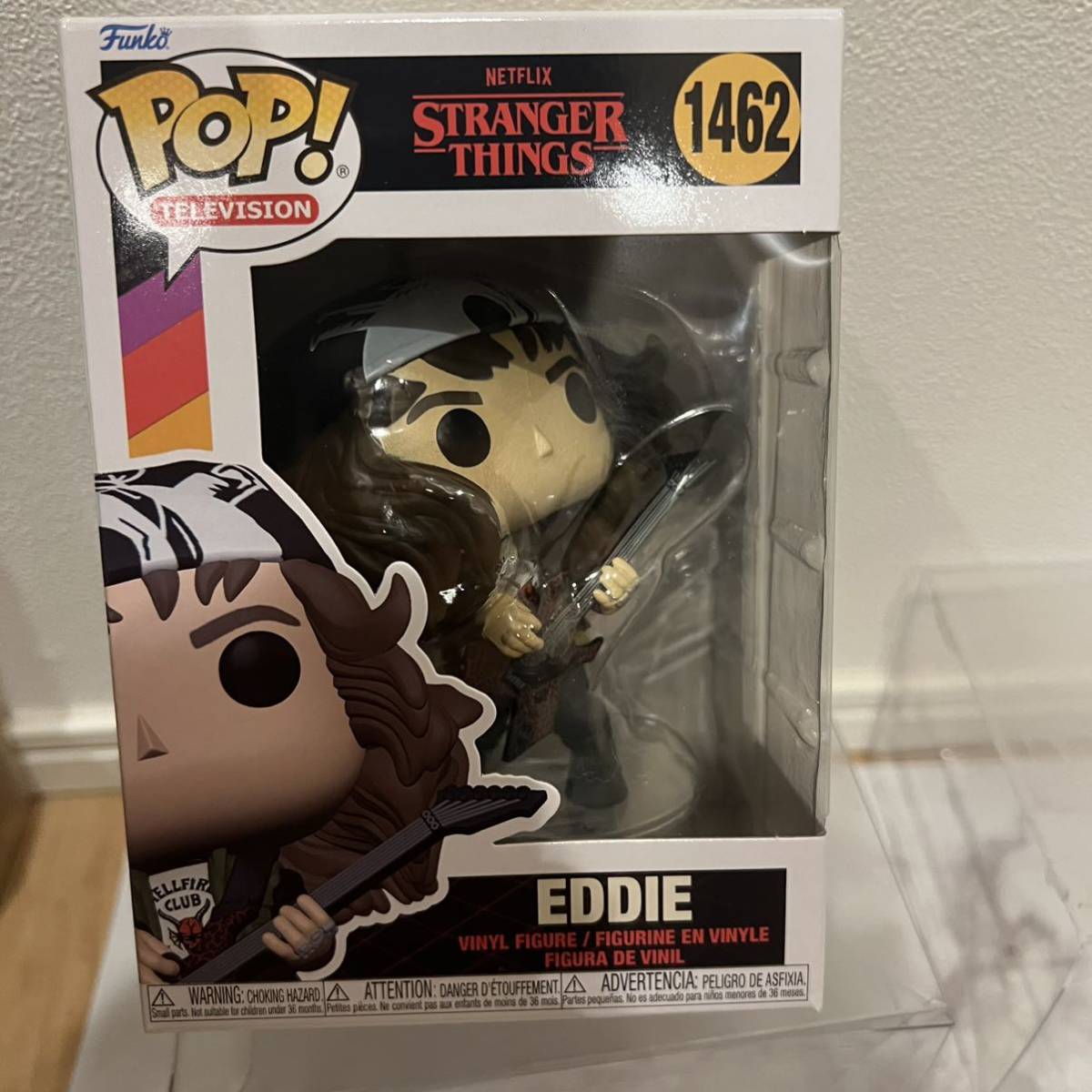 レアFUNKO POP! ストレンジャーシングス S4 エディ バンダナ版拍卖