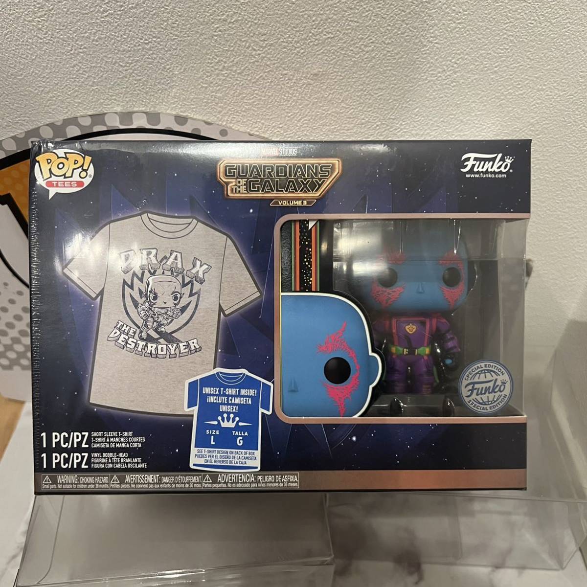 FUNKO POP! ドラッグス ブラックライト TシャツBOX拍卖