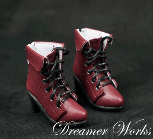 SD DD MSD MDD 編み上げベルトブーツ ロングブーツエンジニアブーツドールスーパードルフィー おもちゃ ゲームドール靴 シューズ靴21WX014拍卖