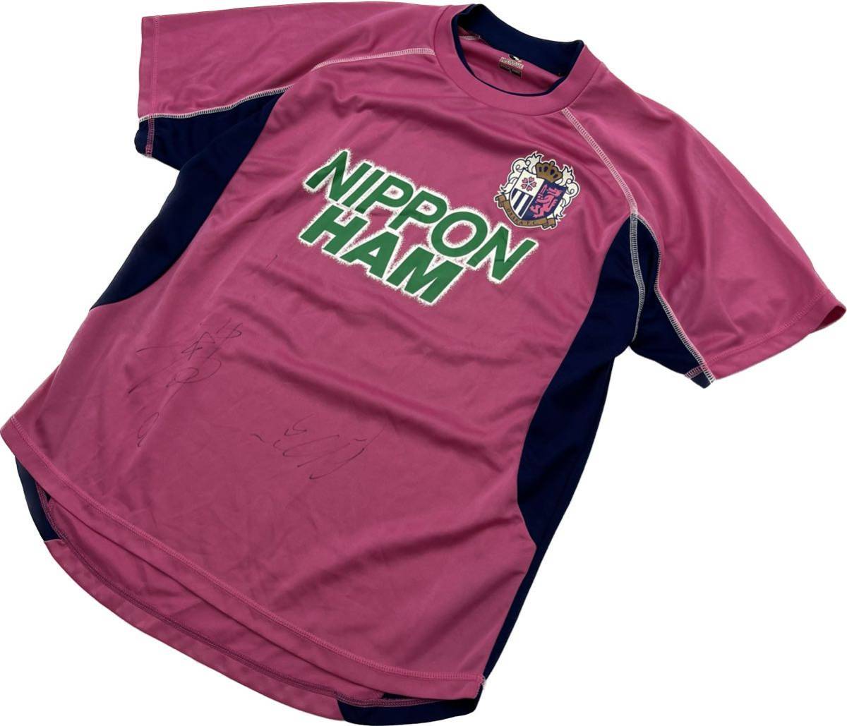 Jリーグ ☆ セレッソ大阪 ユニフォーム レプリカ ゲームシャツ Tシャツ ピンク S サッカー フットサル スポーツ 日本ハム 企業■CC247拍卖
