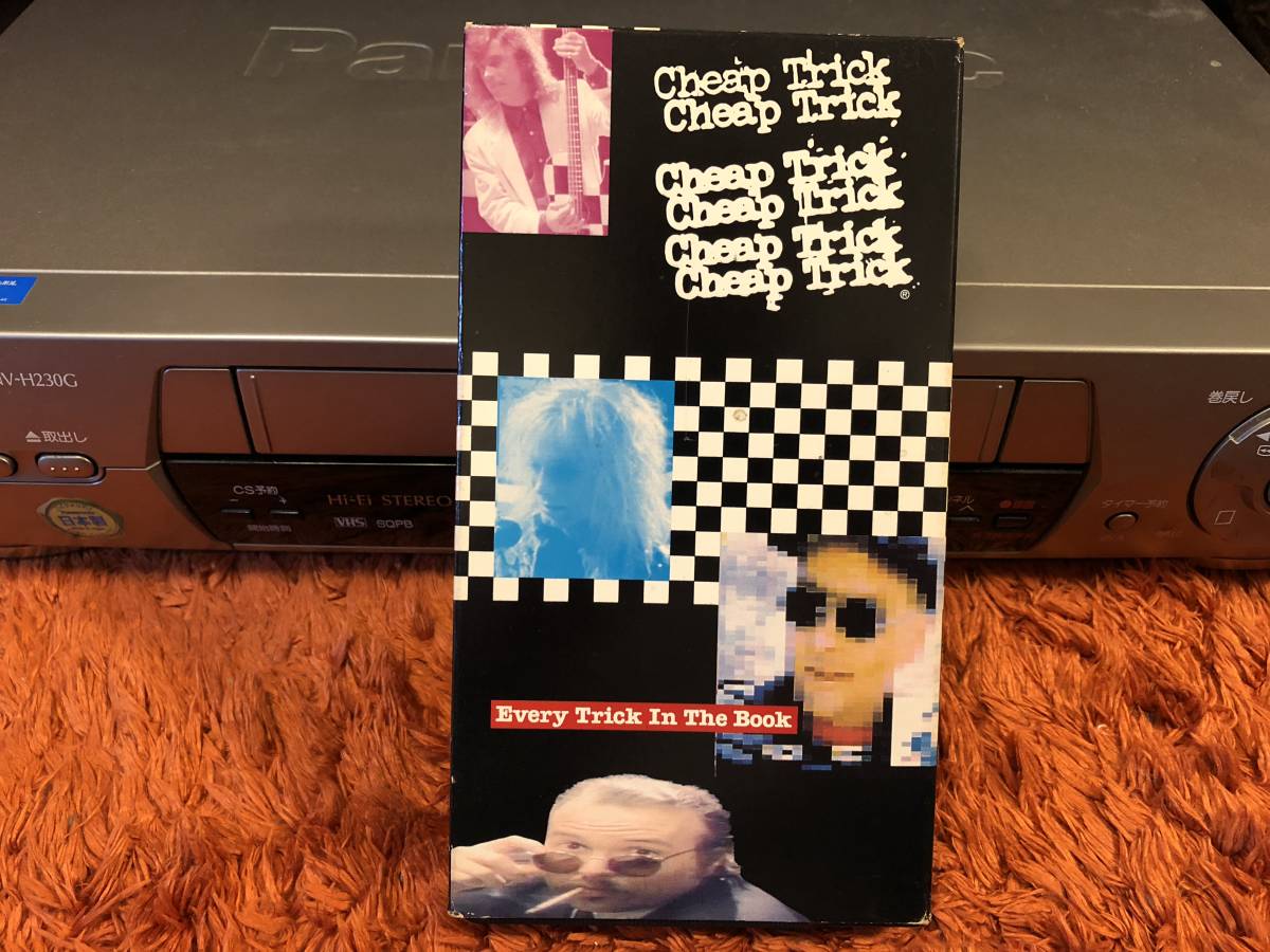 ■■ VHS Cheap Trick チープ・トリック MVS 総集編 Every Trick In The Book ビデオ ■■拍卖