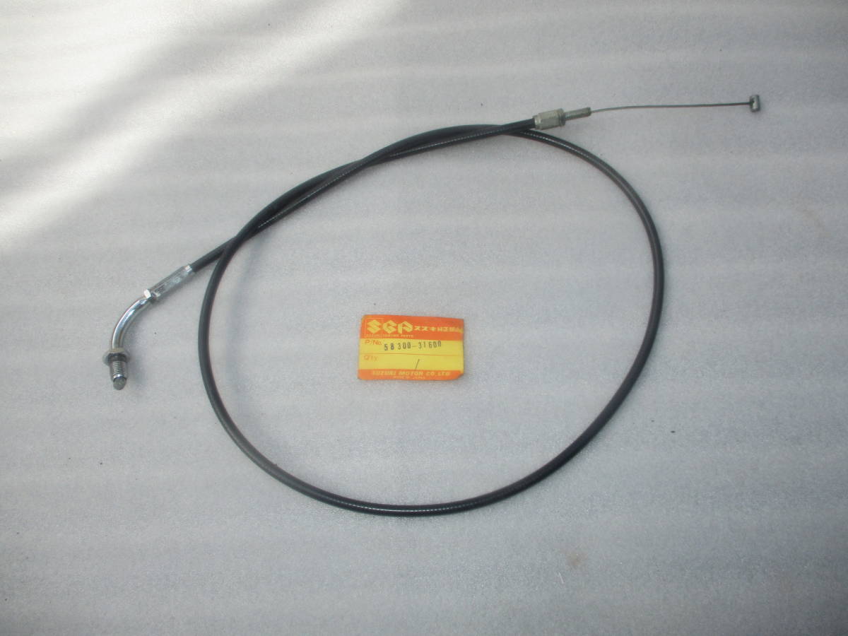 ◎未使用品◎GT750、スロットルケーブル、2、58300-31600、希少 拍卖