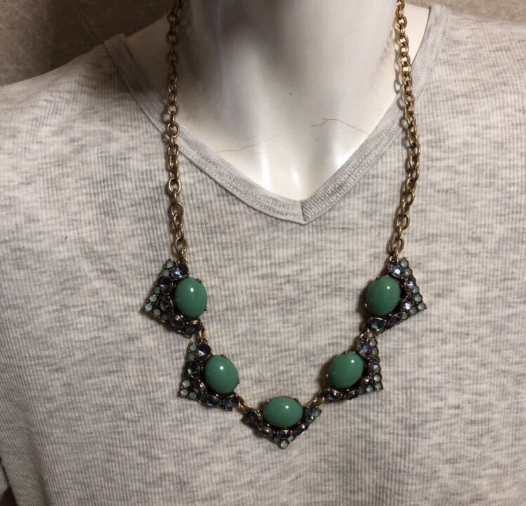 YK-2901 中古品 stella & dot ステラアンドドット アクセサリー ネックレス 首輪拍卖