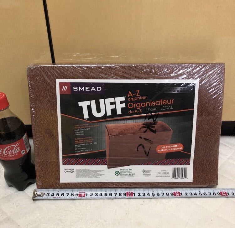 YK-4876 #50 未使用品 SMEAD ファイル バインダー インデックス ポケット式ファイル 仕切りカード 38.5cm×26cm×4.5cm ビジネス 勉強拍卖