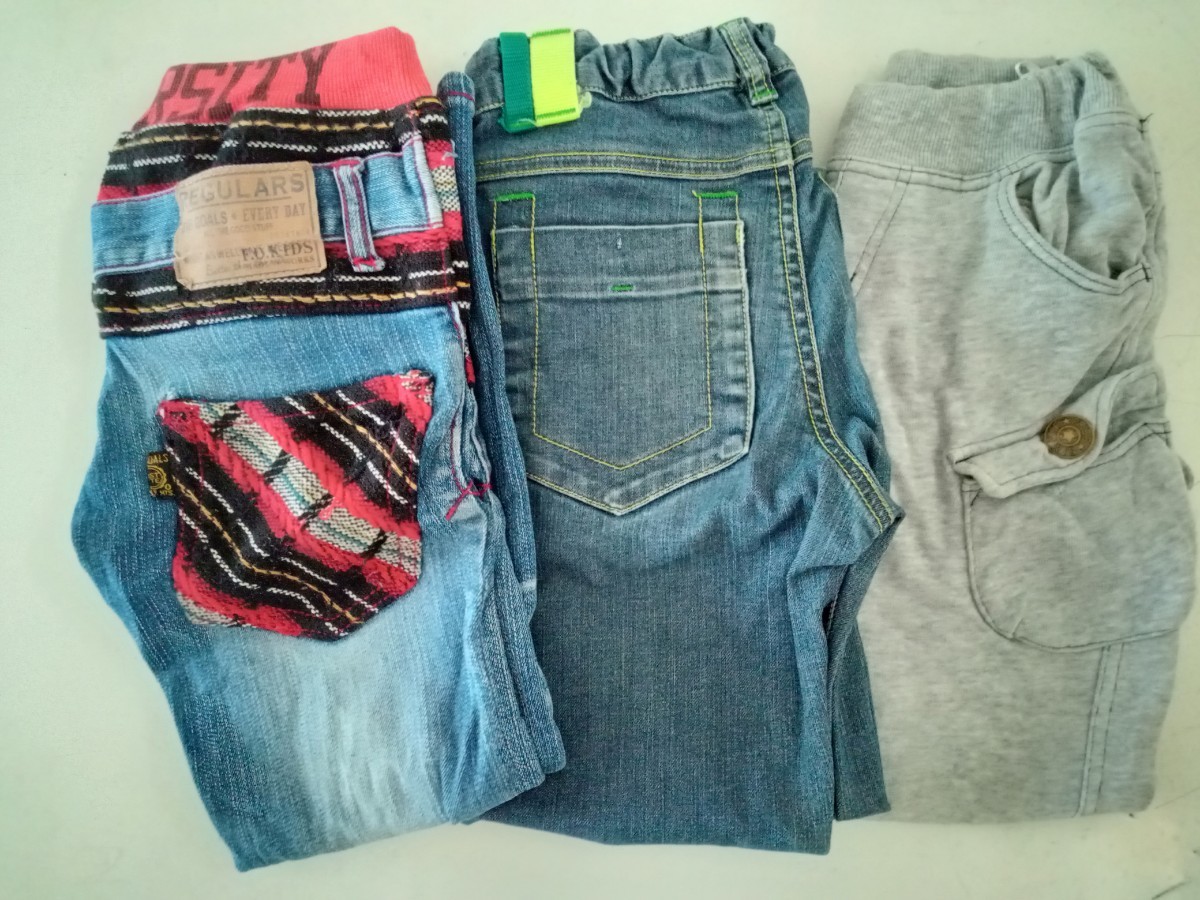 子供/キッズ ボトムス パンツ まとめて 120cm拍卖