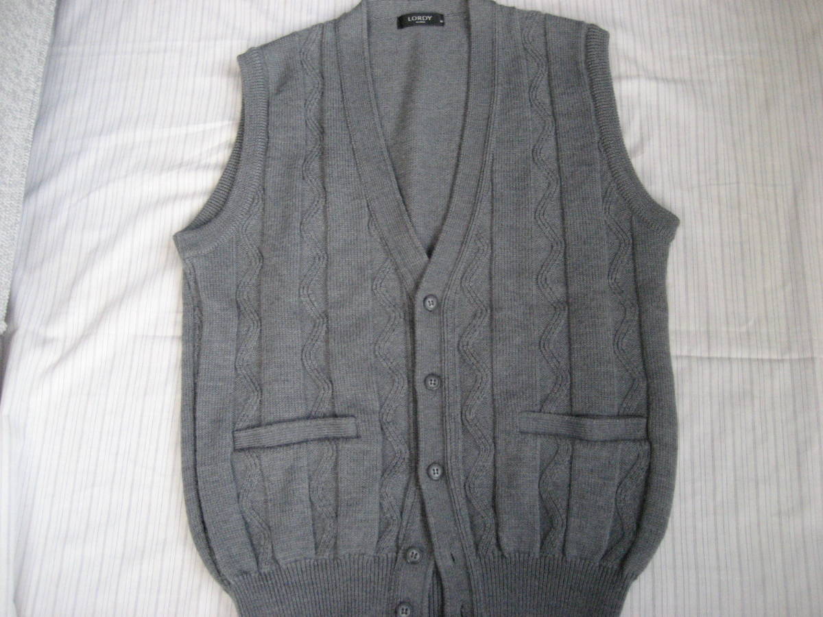 ベスト LORDY ウール M寸拍卖
