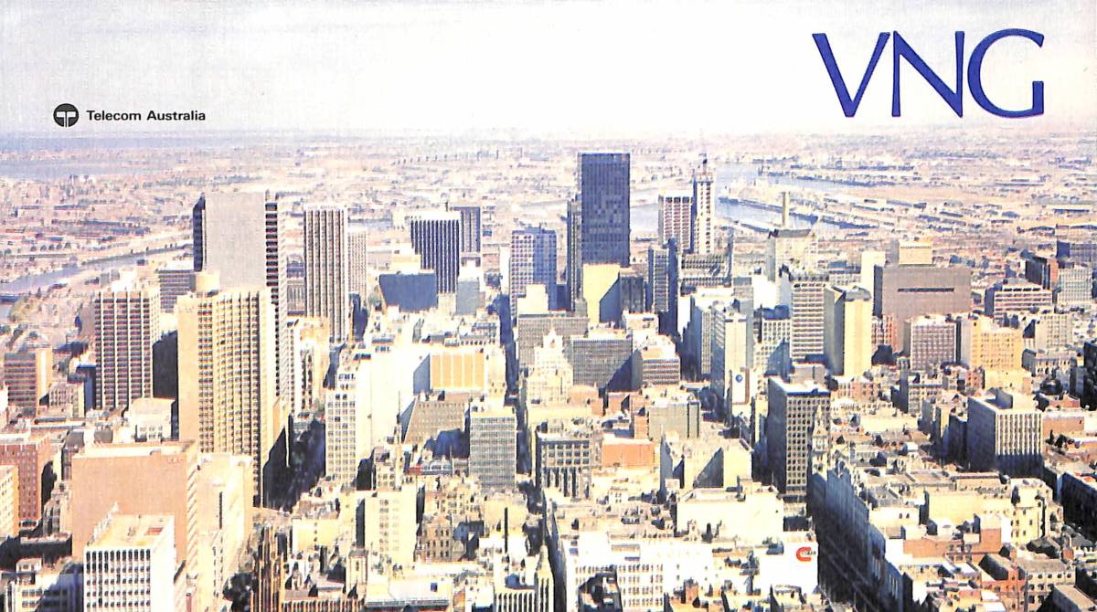 BCL★入手困難★希少ベリカード★VNG★オーストラリア標準周波数報時局★Telecom Australia★1978年拍卖