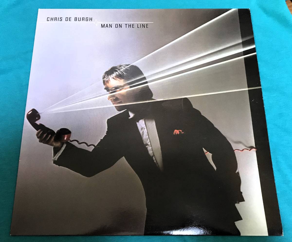 LP●Chris de Burgh Man On The Line UKオリジナル盤 AMLX 65002拍卖
