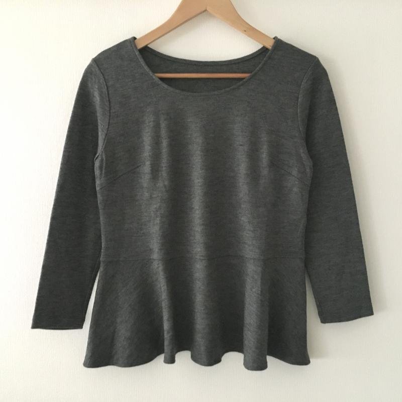 SHIPS 表記無し シップス カットソー 長袖 Cut and Sewn 灰 / グレー / 10016514拍卖