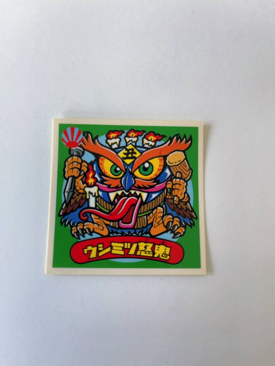 ビックリマンチョコ 悪魔VS天使シール 32弾 378-悪 ウシミツ怒鬼拍卖