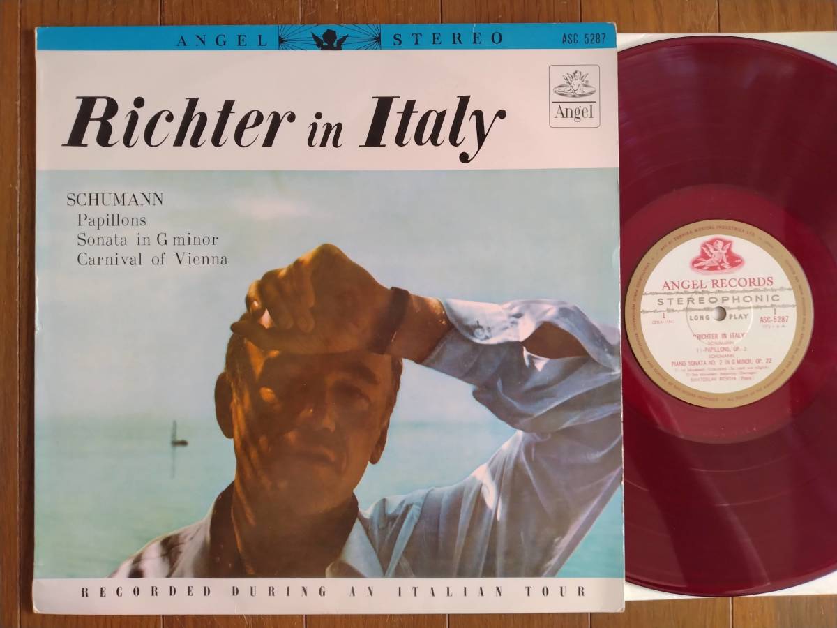 【LP】スヴィアトスラフリフテル(ASC5287東芝音工ANGEL赤盤2YLA1154/1155内周無音部刻印イタリアのリフテルSVIATOSLAV RICHTER)拍卖