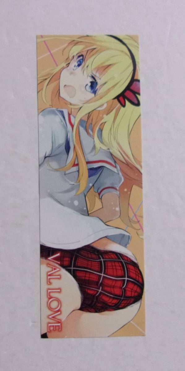 【しおり】 戦×恋 ヴァルラヴ/VAL LOVE 「早乙女七樹」 C 朝倉亮介/SQUARE ENIX 非売品拍卖