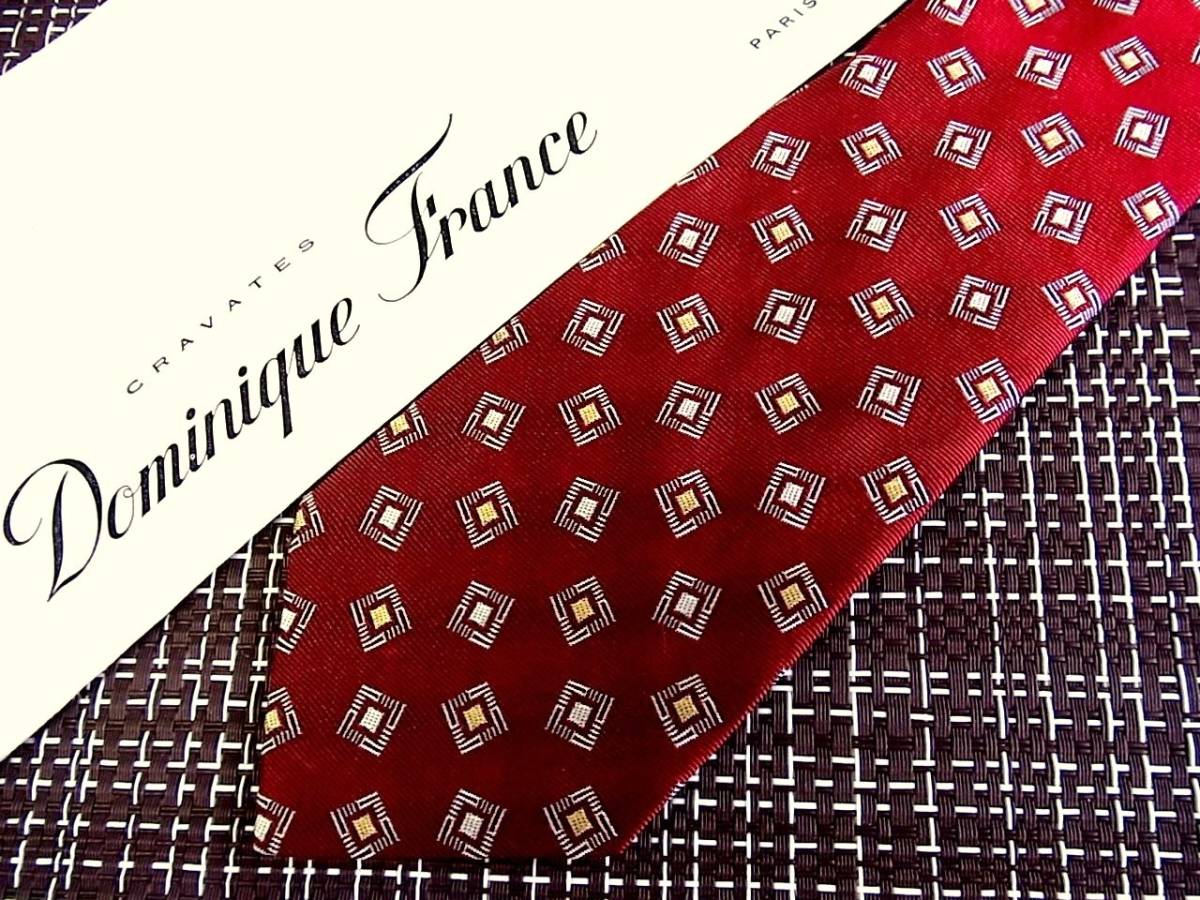 ☆状態並N☆6583■ドミニクフランス【2 Star★★】最高級 ネクタイ(ドミニックフランス)拍卖