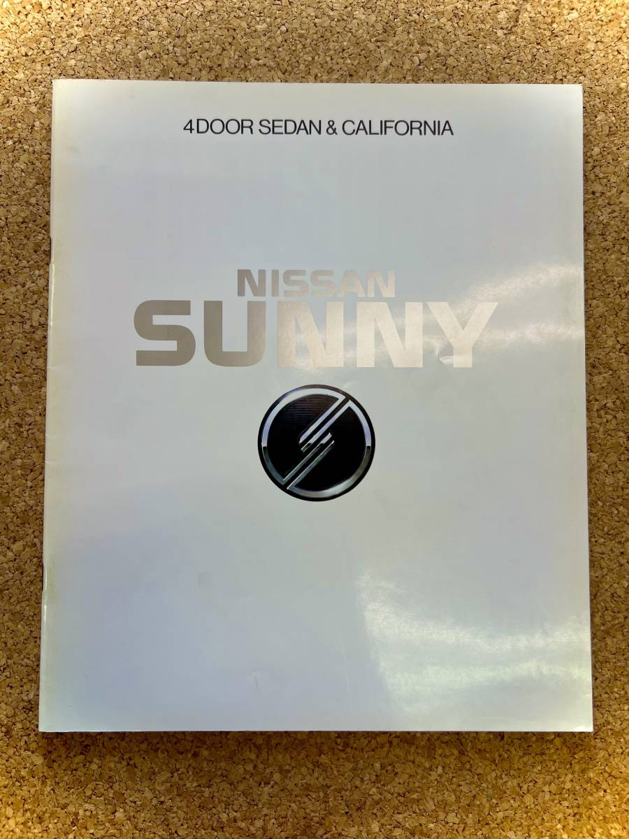 NISSAN 日産 SUNNY サニー セダン カリフォルニア カタログ《USED》拍卖