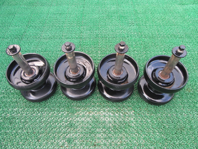 三菱コンバインMC13 転輪 足回り 4個セット 中古拍卖