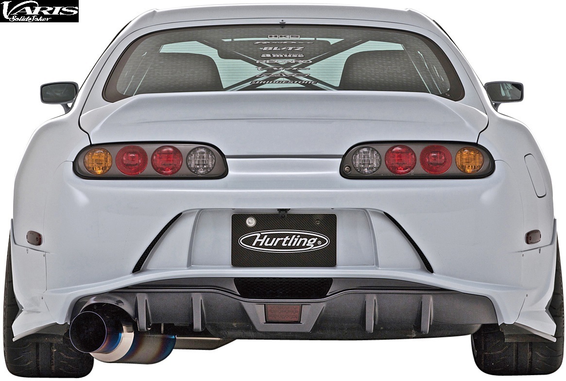 【M's】トヨタ スープラ (JZA80) VARIS Solid Joker リアバンパー+マッドガード 4PCSセット HAT-010F SUPRA FRP バリス ソリッドジョーカー拍卖